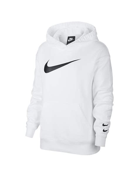 nike swoosh hoodie weiß|Nike Swoosh hoodie women.